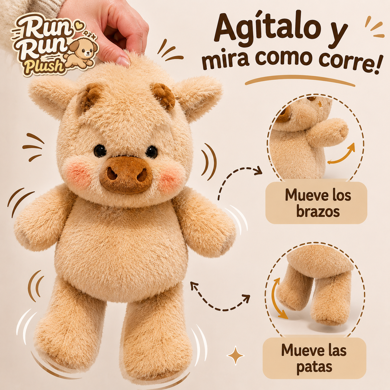 RunRun™ Peluche que corre
